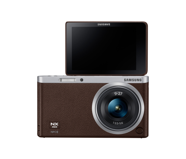 Samsung NX MINI BROWN + OBIEKTYW 9-27 MM - 1395590 - zdjęcie 6